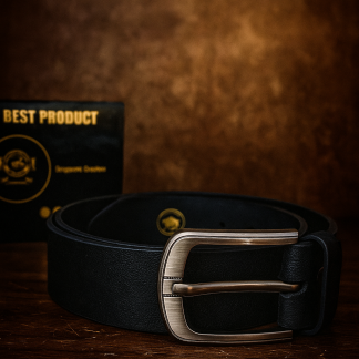 Genuine Leather Belt for Men | Classic Dress & Casual Belt with Adjustable Buckle | Durable & Stylish Men’s Belt